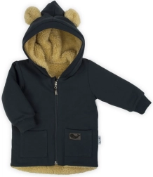 Autumn insulated baby hoodie with ears Nicol Miki