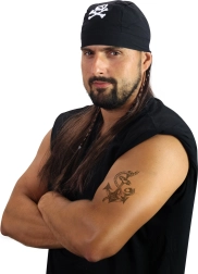 Пиратска перука с кърпа