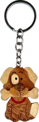 Wooden Keychain Dog with Bone by 2Kids Toys