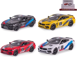 Метален модел на автомобил BMW M8 Competition Coupé 1:38 с pull-back задвижване