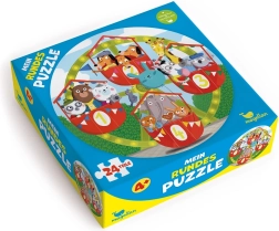 Magellan Round Puzzle Animals on the Ferris Wheel