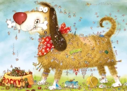 Пъзел „На кучето“ 1000 части