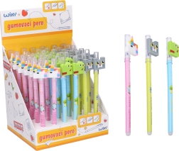 Изтриваема химикалка с животинки 0,5 mm