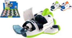 Пластмасов космически совалка с космонавт с инерционно задвижване