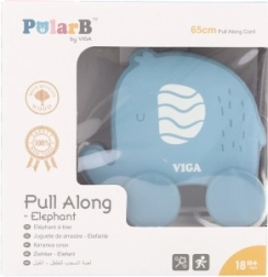 Дървено дърпало слон