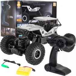 RC офроуд автомобил Crawler Monster 1:18 за деца 6+ – Сребърна