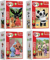 Пъзел мини макси 20 части BING – приятели, 4 мотива