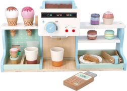 Дървено сладоледено и кафене за деца