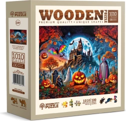 Wooden City wooden puzzle Halloween pumpkin, 1010 pieces
