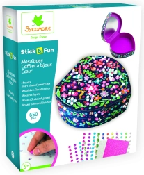 Stick & Fun - кутия за бижута във формата на сърце