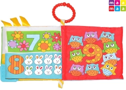 Текстилна книжка за бебета 15 × 15 см