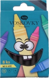 Восъчни пастели ERGO TOTO 8 бр.