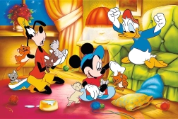 Trefl пъзел Disney: Мики Маус и приятели 600 части