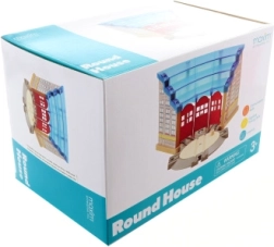 Maxim депо с въртяща платформа за три локомотива