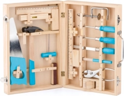 WOODYLAND Wooden and Metal Tools in a Case