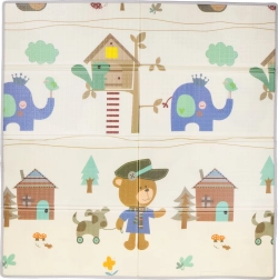 Детска подложка за игра 142 × 142 см меченце Chipolino