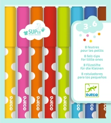 Флумастери Djeco за най-малките