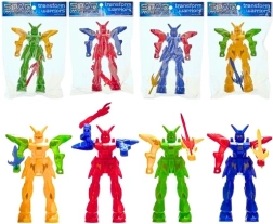 Transform Warrior Star Mission – set of robotic figures, 4 types