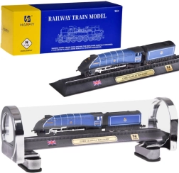 Колекционерски модел на локомотивата LNER Class A4 Mallard 1:160 в презентационна витрина