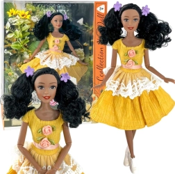 Woopie Royal кукла Еми 32 см в модерен аутфит с красивa черна коса