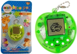 Електронна игра TAMAGOTCHI зелена с къса верижка