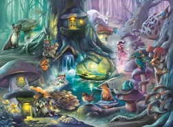 Ravensburger Puzzle Magical Forest 150 Pieces XXL