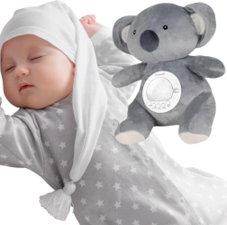 Плюшена коала с проектор и успокояващи мелодии WOOPIE