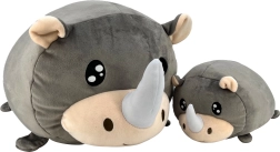 Magic Baby носорог – мама и бебе, плюшен сет 20 и 40 см