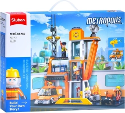Sluban Metropolis Спасителен щаб Конструктор