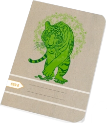 A5 school notebook with 12 mm lines – tiger