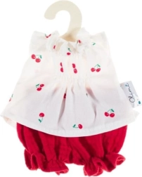 Muslin set for dolls 21 cm Cherries
