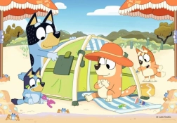 Пъзел Bluey на плажа – 35 части