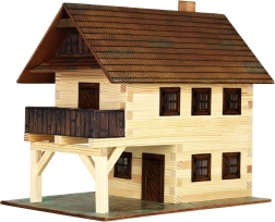 Walachia Wooden Glue-Together Model Kit Town Hall