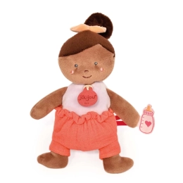 Кукла Doudou Jolijou 18 см оранжева
