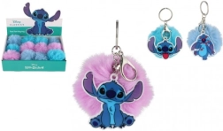 Ключодържател Stitch с пухкаво топче