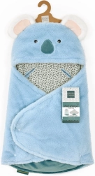 Плюшено одеялце с качулка Yoca le Koala 70 см