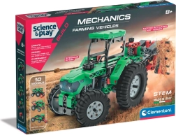 Clementoni Science & Play механична лаборатория – селскостопанска техника 10 в 1
