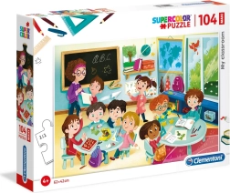 Maxi Puzzle 104 Pieces My Classroom CLEMENTONI