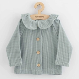 Children's buttoned coat New Baby Laura grey 92