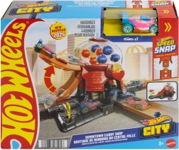 Игрови комплект Hot Wheels City Магазин Дъвка и количка