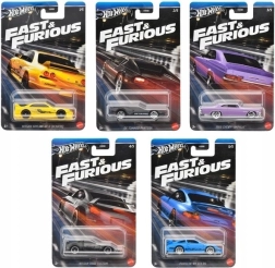 Hot Wheels Fast & Furious – колекционерски автомобили 1:64, микс от модели