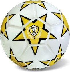 Топка Soccer Club жълта 23 см гумена