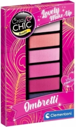 Clementoni Crazy Chic Pink Power палитра сенки за очи