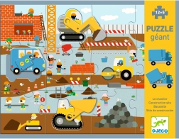 Djeco interactive puzzle construction 12 pieces