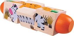 Bigjigs Toys моторически цилиндър Джунгла