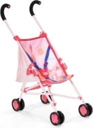 BABY born pink doll stroller with mesh bag
