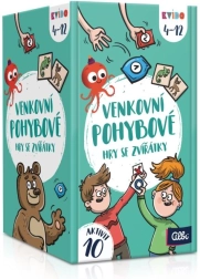 Kvído външни подвижни игри с цветове