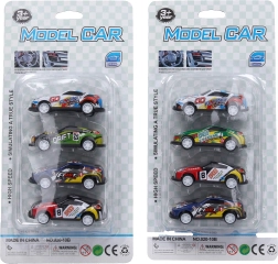 Car Set 6.5 cm - 4 pieces