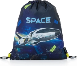 Мешка за физическо Space – училищна торбичка за пантофи от полиестер