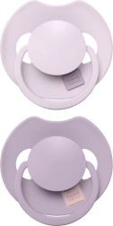 LOVI Prime Dynamic Silicone Pacifier 6–18 months, 2 pcs, lilac/violet